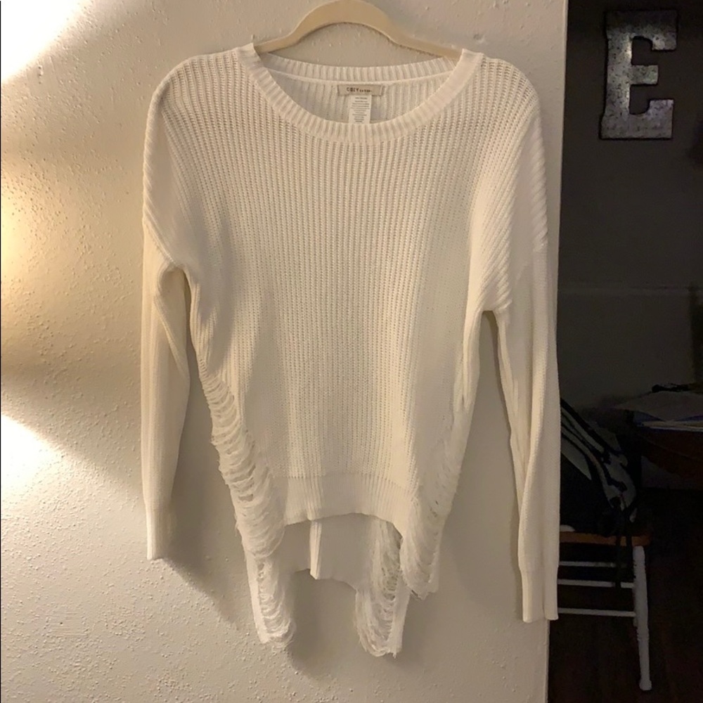 Distressed top